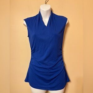 Vince Camuto Royal Blue Sleeveless Blouse
